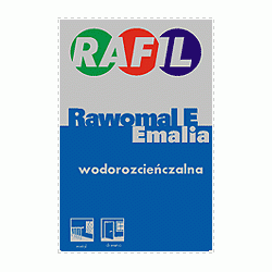 RAWOMAL E (RAFOMAL LG) - emalia wodorozcieńczalna szara RAL7037 10L